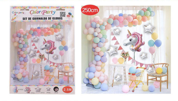 SET DE GUIRNALDA GLOBOS - Sugar Decor